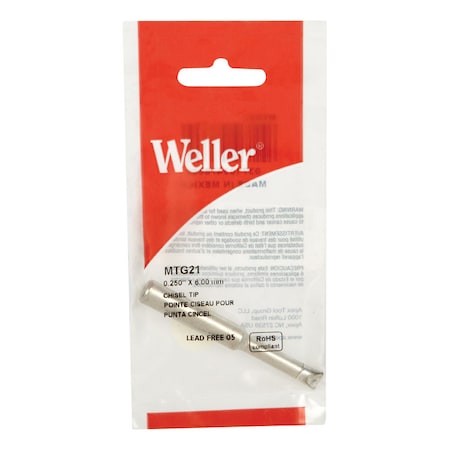 Weller Weller Lead-Free Soldering Tip 0.25 in. D Copper 1 pc MTG21